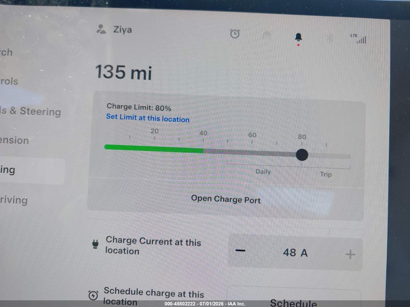 2023 Tesla Model S Dual Motor All-Wheel Drive/Standard Range VIN: 5YJSA1E54PF500660 Lot: 45502222