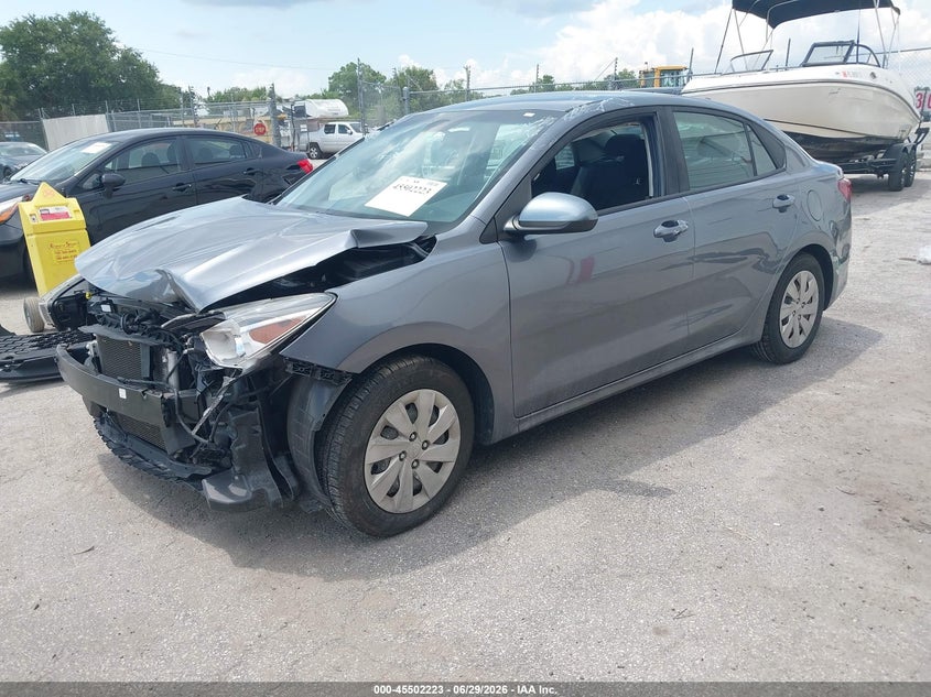 Vin: 3kpa24ab4ke181233, lot: 46000439, kia rio s 20192