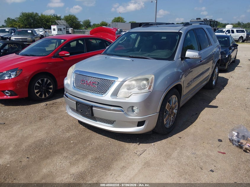 Vin: 1gkkvted1cj166022, lot: 46000451, gmc acadia denali 20122