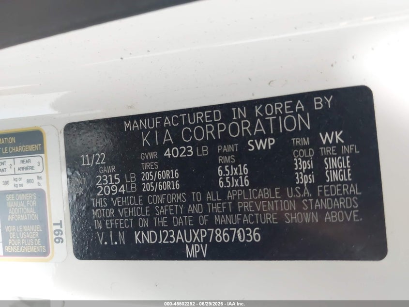 2023 KIA SOUL S — Photo 9