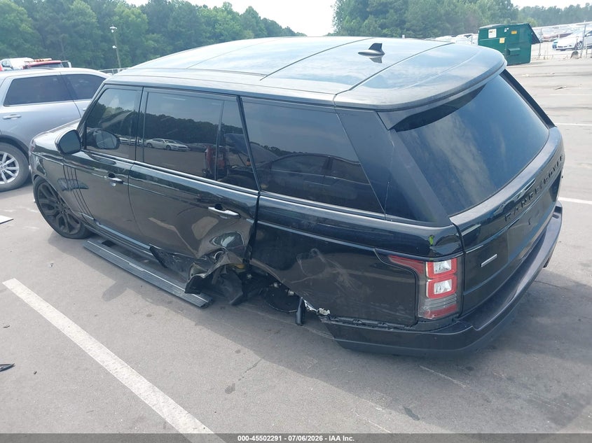 2016 LAND ROVER RANGE ROVER auction photo 3