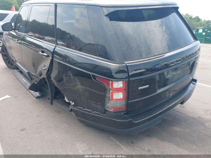 2016 LAND ROVER RANGE ROVER auction photo 6