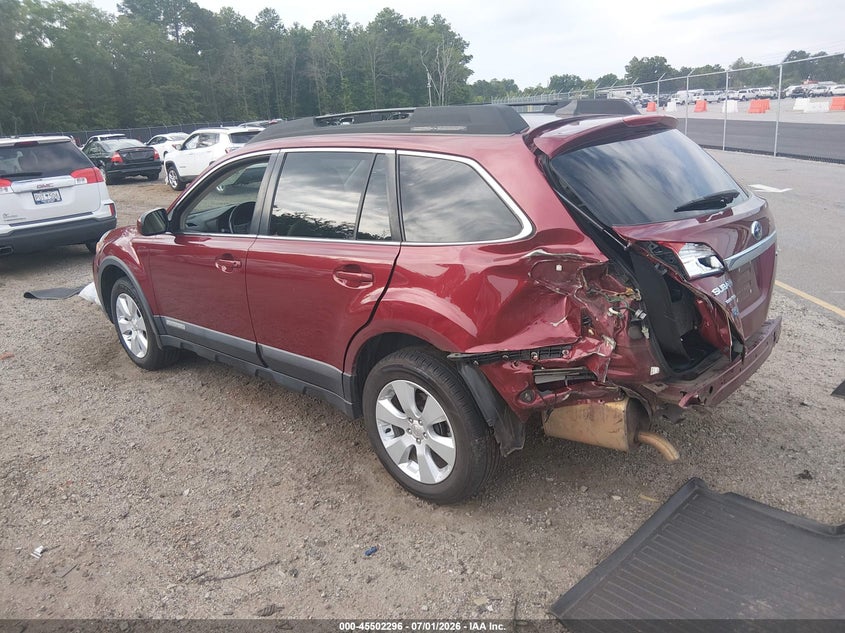 Vin: 4s4brclc7b3333332, lot: 46000512, subaru outback 2.5i limited 20113
