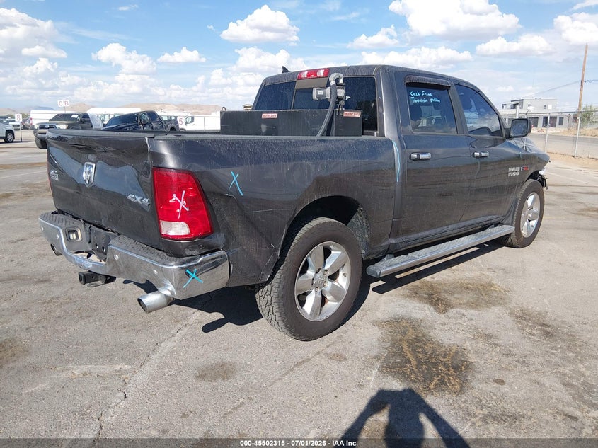 Vin: 1c6rr7lm1hs877365, lot: 46000531, ram 1500 big horn  4x4 5'7 box 20174