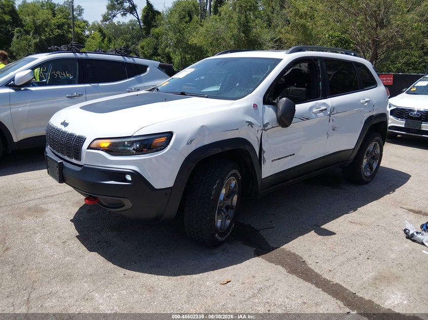 2019 Jeep Cherokee, Left & Right Side, IAAI, VIN 1C4PJMBN2KD148884 — photo 2