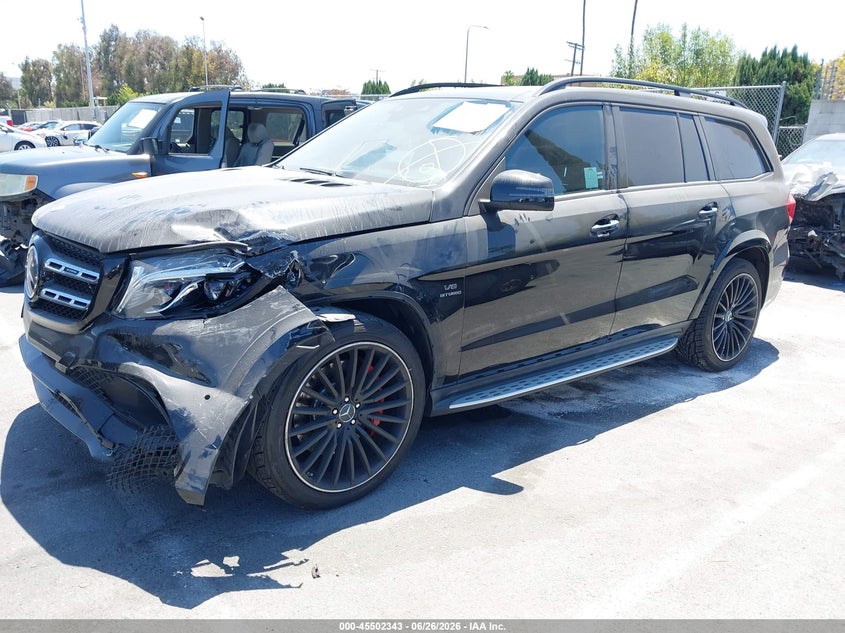 2018 MERCEDES-BENZ AMG GLS 63 auction photo 2
