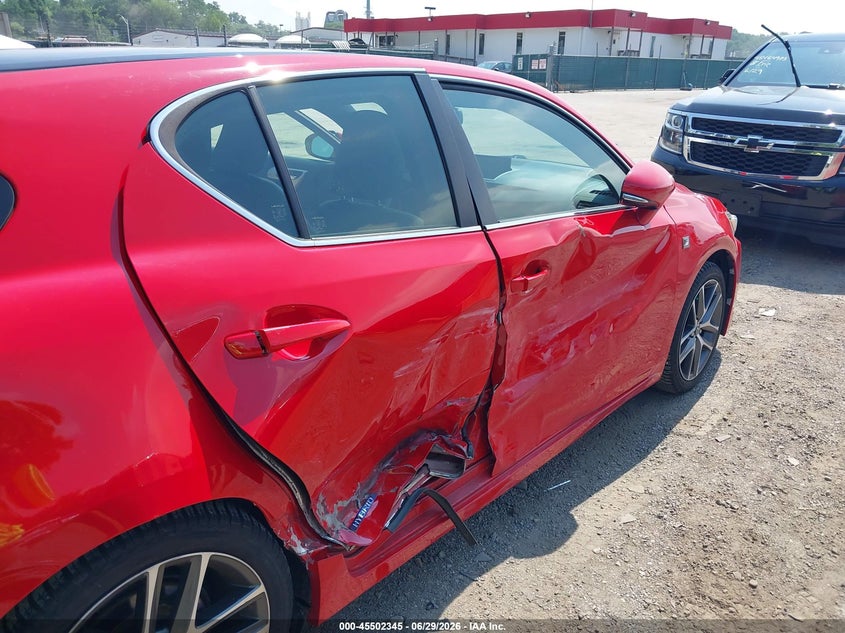 2014 Lexus Ct 200H VIN: JTHKD5BH7E2194758 Lot: 45502345