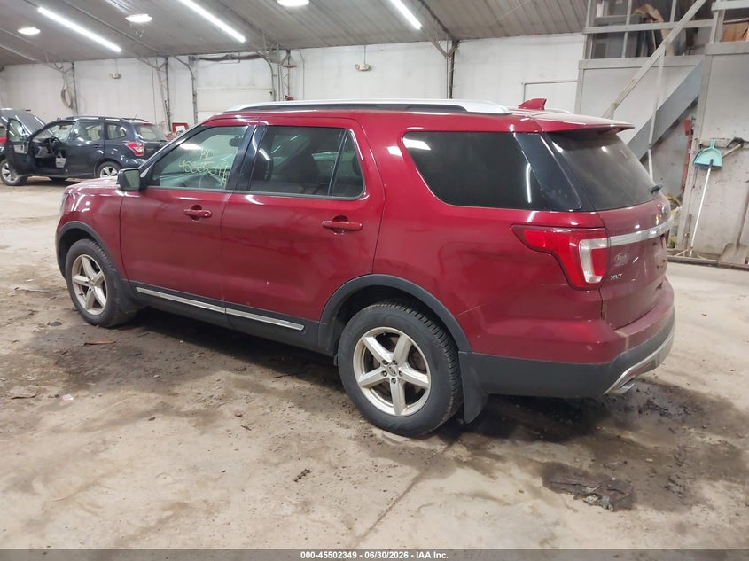Vin: 1fm5k8d86ggb26052, lot: 46000565, ford explorer xlt 20163
