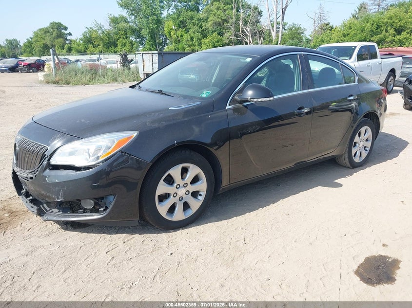 Vin: 2g4gm5er2e9174880, lot: 46000575, buick regal turbo/e-assist premium i 20142