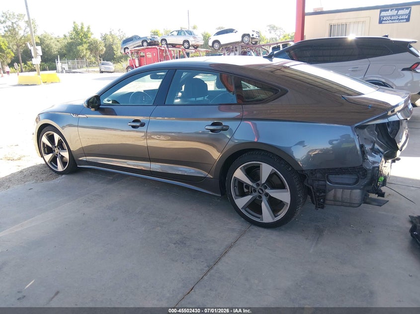 2021 Audi A5 Sportback Premium Plus 45 Tfsi Quattro S Tronic VIN: WAUFACF59MA042594 Lot: 45502430