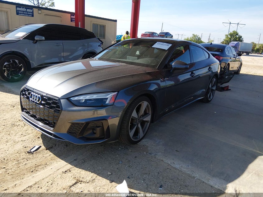 Vin: waufacf59ma042594, lot: 46000646, audi a5 sportback premium plus 45 tfsi quattro s tronic 20212