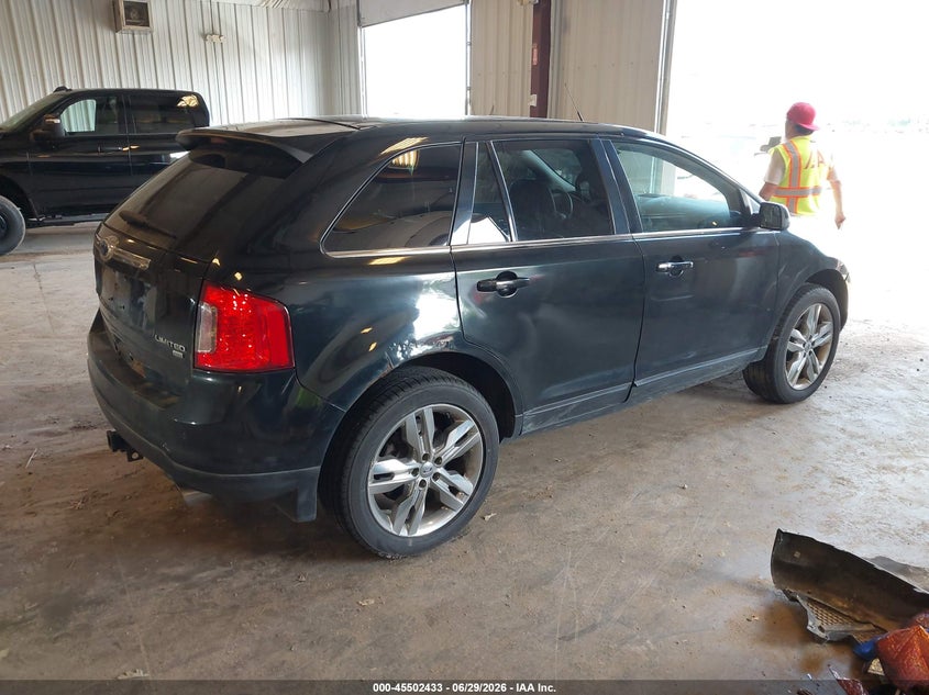Vin: 2fmdk4kc3cba72352, lot: 46000649, ford edge limited 20124