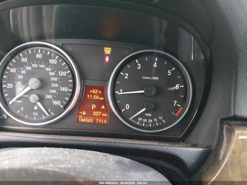 2007 BMW 328XI auction photo 7