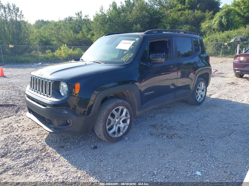 2016 Jeep Renegade, Right Side, IAAI, VIN ZACCJBBT7GPD47729 — photo 2