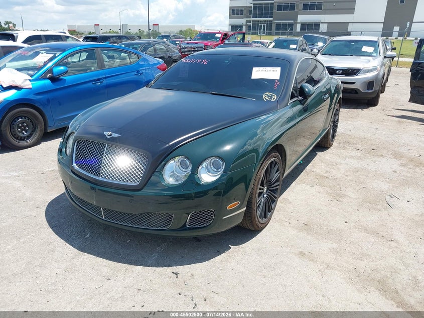 2008 Bentley Continental GT, Удар сзади, IAAI, VIN SCBCP73W68C058709 — фото 2