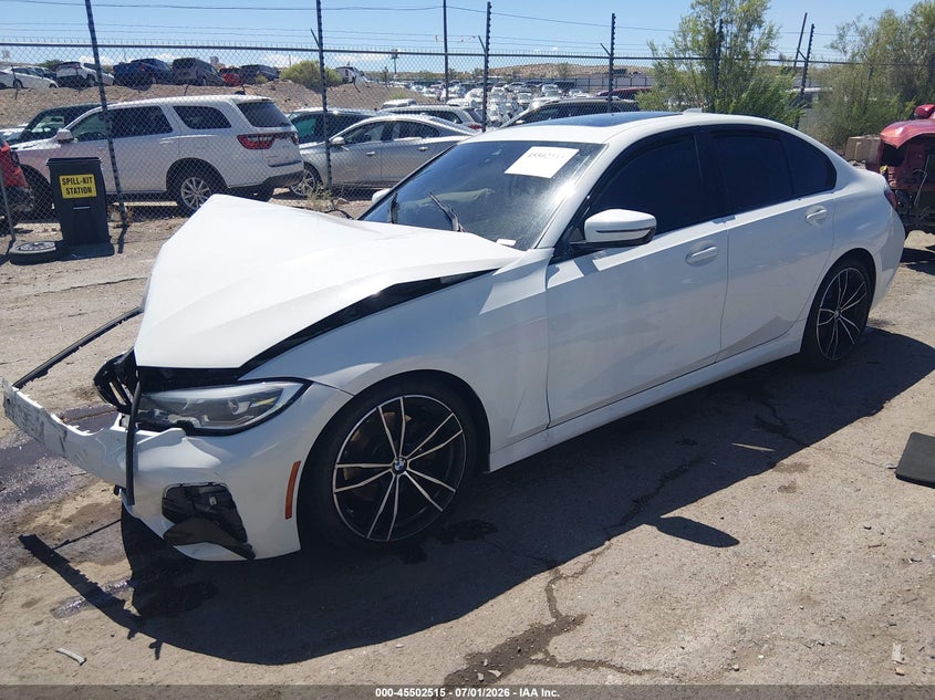 Vin: 3mw5r1j02m8b98220, lot: 46000731, bmw 330i 20212