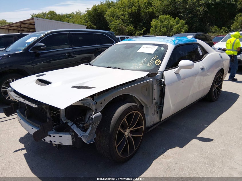 Vin: 2c3cdzfj8fh850764, lot: 46000755, dodge challenger r/t scat pack 20152