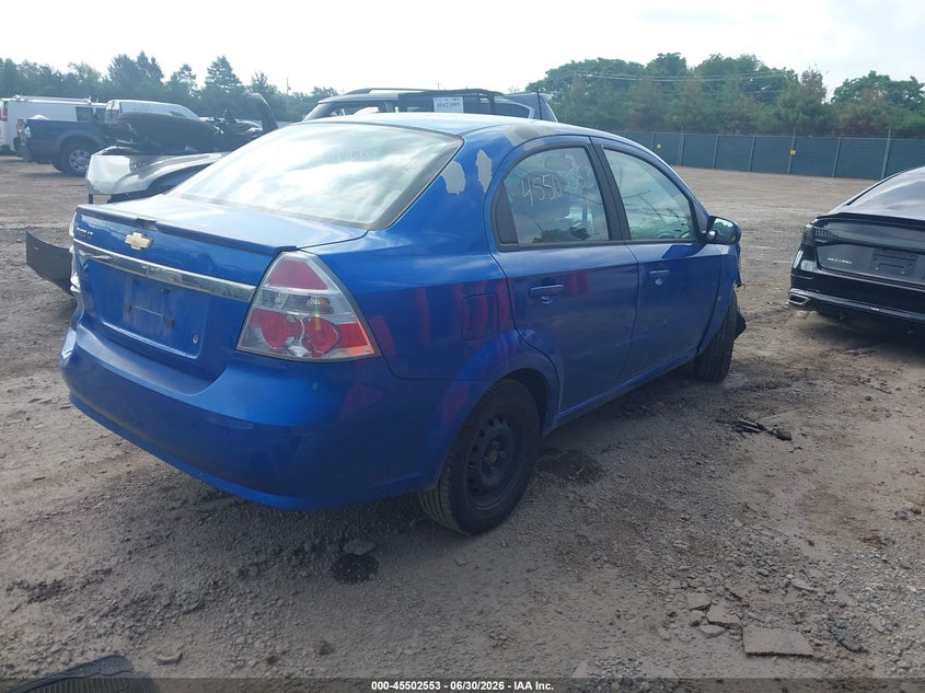 2011 CHEVROLET AVEO auction photo 4