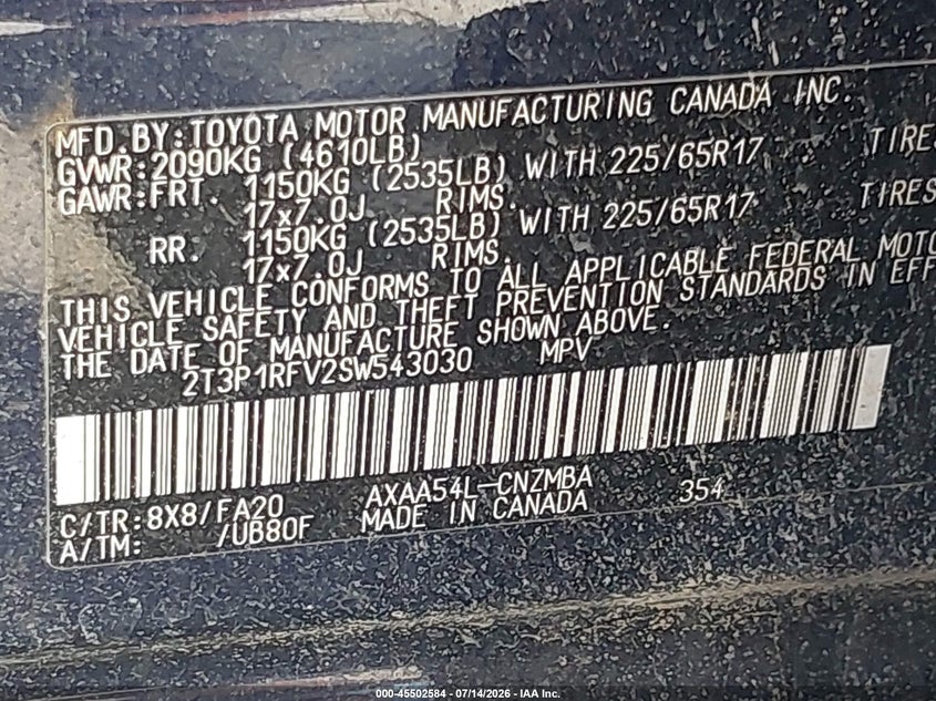 AtlanticExpress - Toyota RAV4