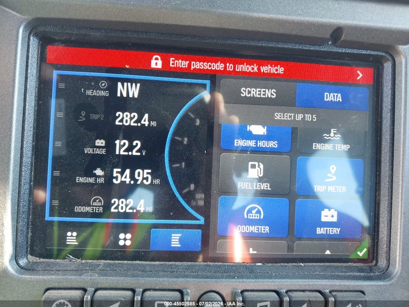 2025 Polaris Xpedition Xp 5 1000 Northstar VIN: 3NSG5W996SM193130 Lot: 45502585