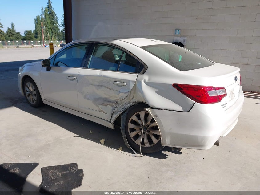 2015 SUBARU LEGACY auction photo 3
