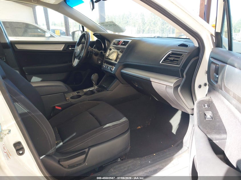 2015 SUBARU LEGACY auction photo 5