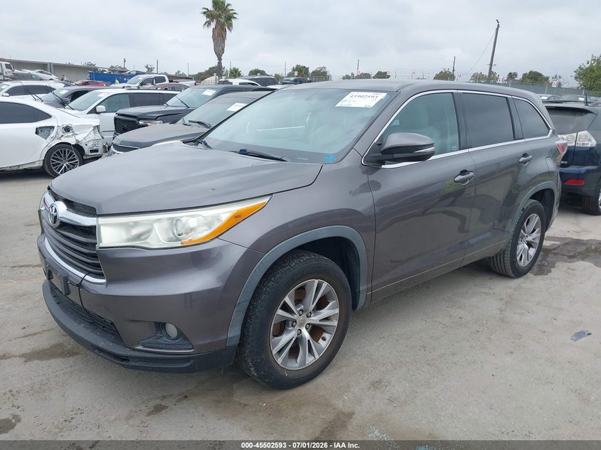 5TDZKRFH7ES030538 2014 TOYOTA HIGHLANDER LE PLUS V6 photo 1
