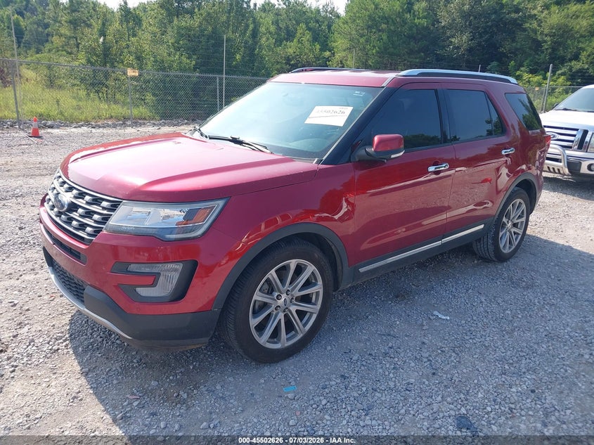 2017 FORD EXPLORER auction photo 2