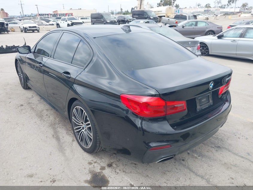 Vin: wbaje5c52kg919368, lot: 46000847, bmw 540i 20193