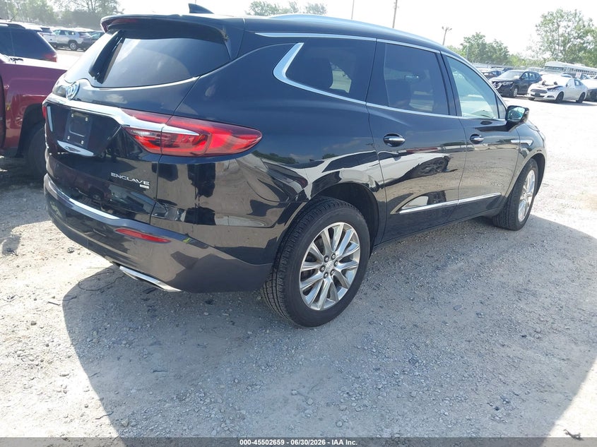 Vin: 5gaevbkw6jj160658, lot: 46000875, buick enclave premium 20184