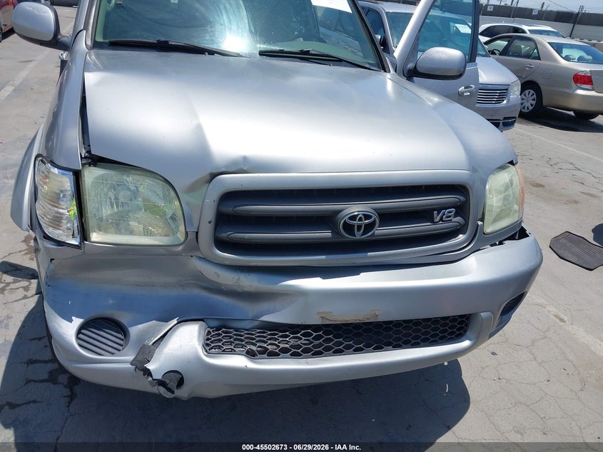 2002 Toyota Sequoia Sr5 V8 VIN: 5TDZT34AX2S132301 Lot: 45502673