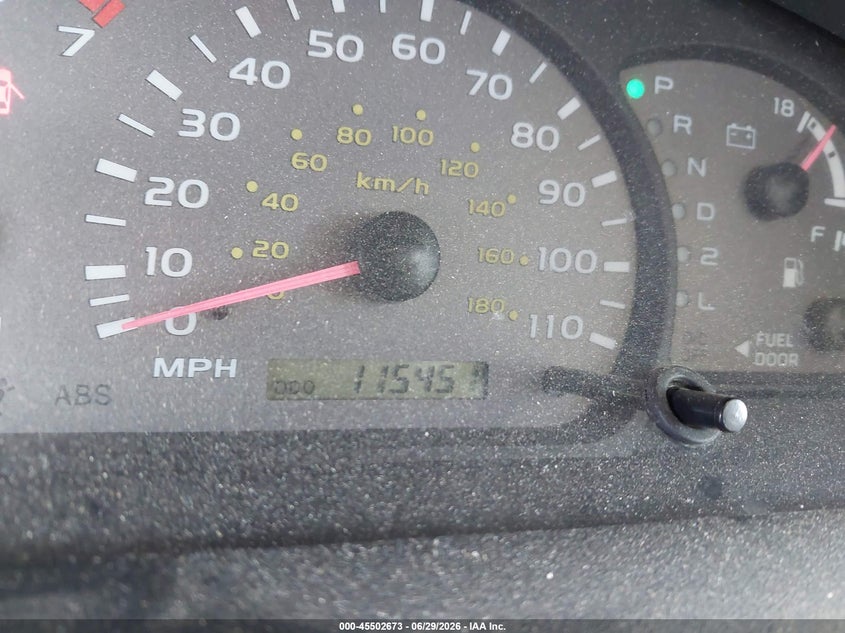 2002 Toyota Sequoia Sr5 V8 VIN: 5TDZT34AX2S132301 Lot: 45502673
