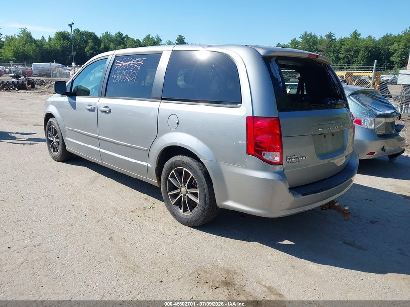 Vin: 2c4rdgbg5fr709648, lot: 46000917, dodge grand caravan se plus 20153