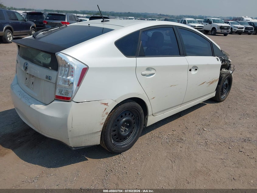 2010 TOYOTA PRIUS auction photo 4