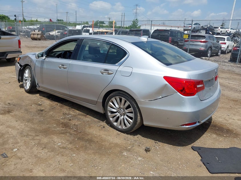 Vin: jh4kc1f59ec007655, lot: 46000940, acura rlx 20143
