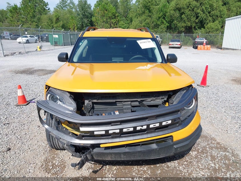 2022 Ford Bronco Sport Big Bend VIN: 3FMCR9B65NRD96406 Lot: 45502780
