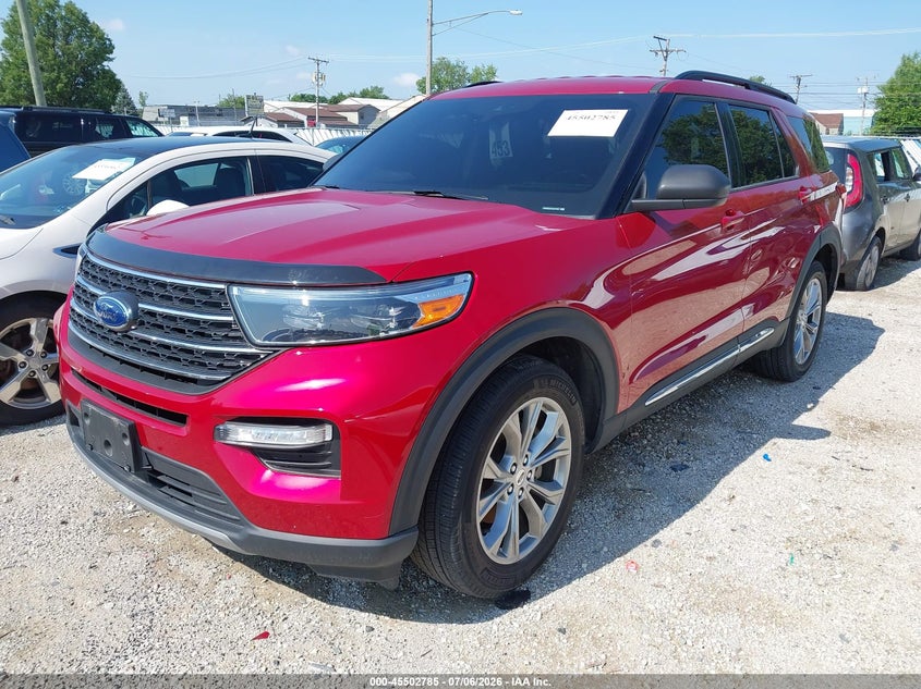 Vin: 1fmsk8dh1ngc37995, lot: 46001001, ford explorer xlt 20222