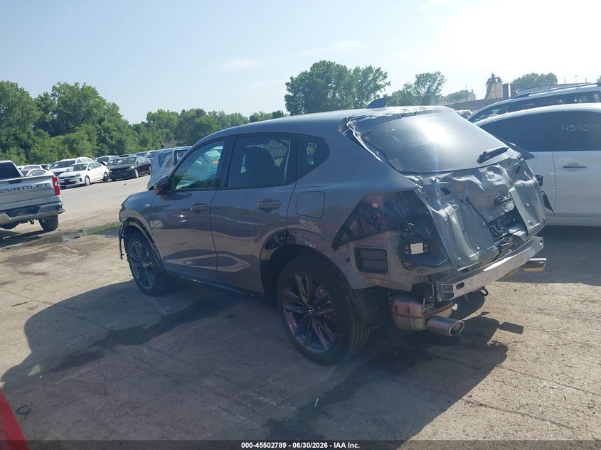 2025 Acura Adx A-Spec VIN: 3HDSA2H50SM708006 Lot: 45502789