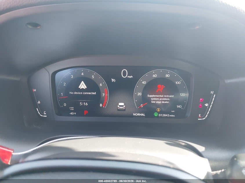 2025 Acura Adx A-Spec VIN: 3HDSA2H50SM708006 Lot: 45502789
