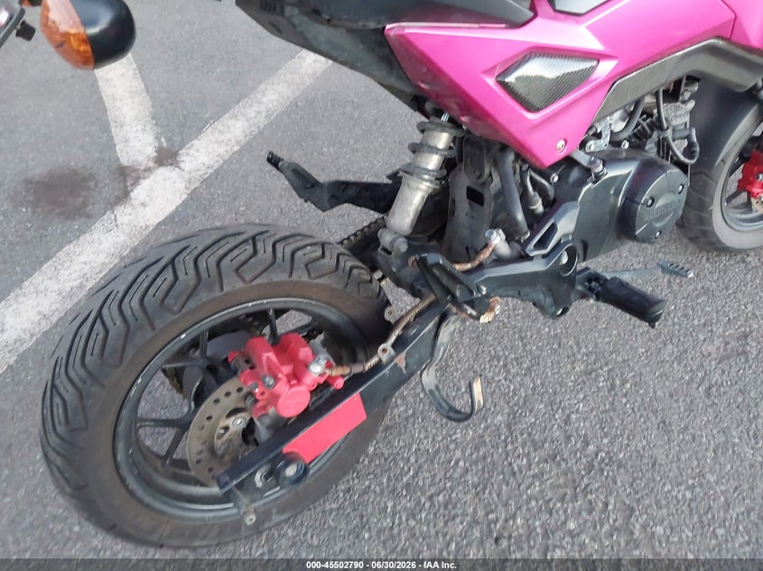 2018 Honda Grom VIN: MLHJC751XJ5003351 Lot: 45502790