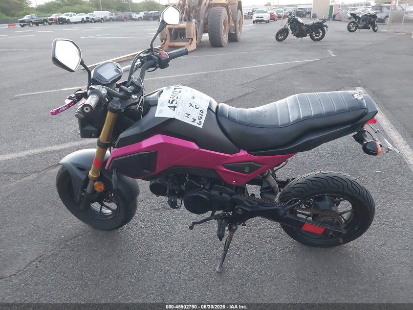 2018 Honda Grom VIN: MLHJC751XJ5003351 Lot: 45502790
