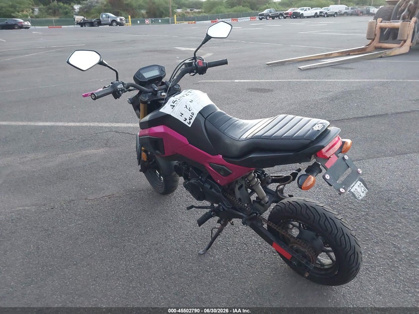 2018 HONDA GROM auction photo 3