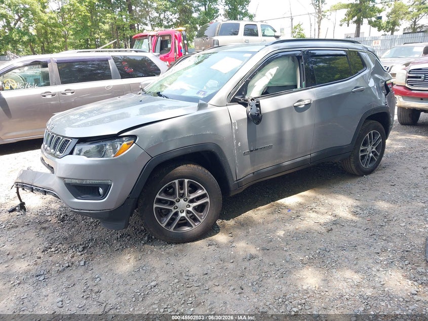 Vin: 3c4njdbb5lt129819, lot: 46001019, jeep compass latitude 4x4 20202