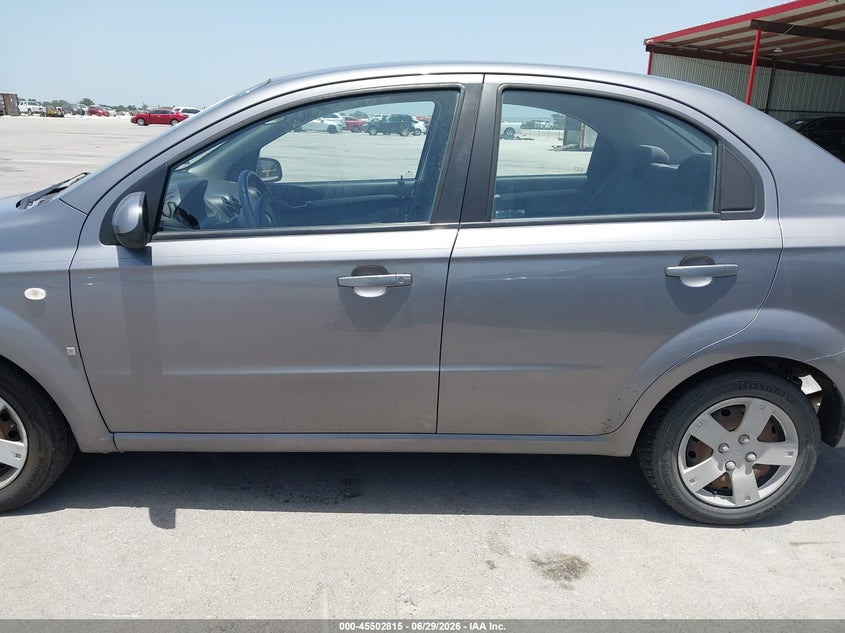 2007 Chevrolet Aveo Ls VIN: KL1TD56607B158368 Lot: 45502815