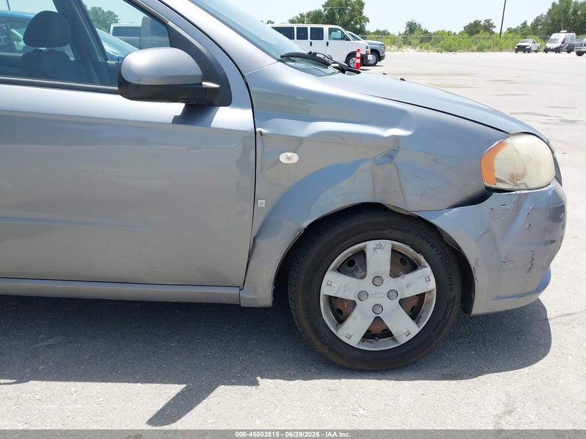 2007 Chevrolet Aveo Ls VIN: KL1TD56607B158368 Lot: 45502815