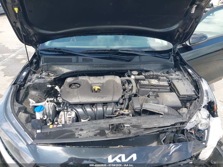 2023 KIA FORTE SEDAN 2.0L I-4 DOHC, VVT, 147HP