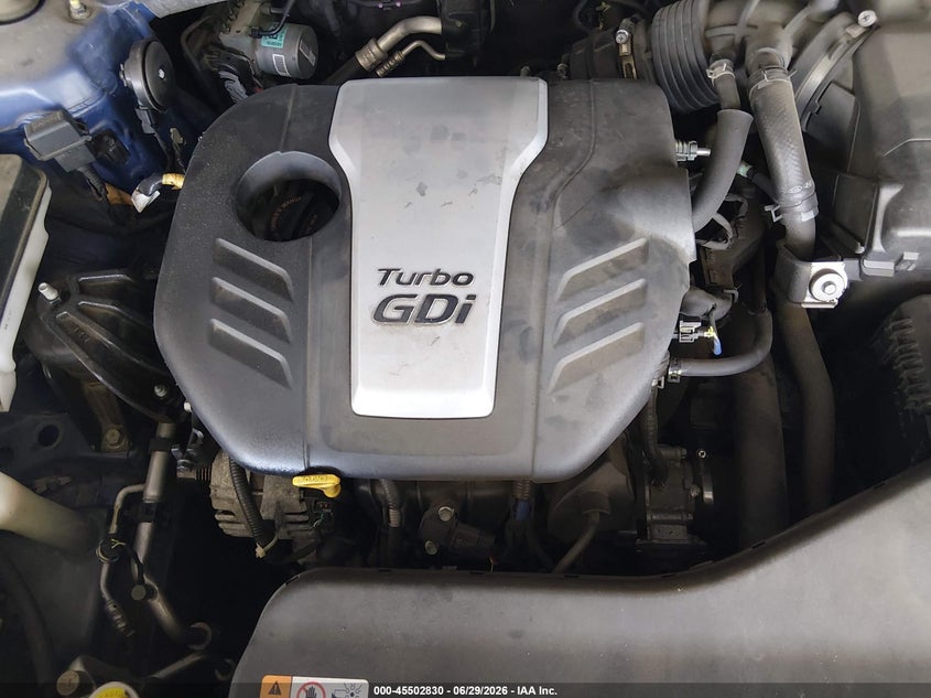 2017 HYUNDAI SONATA SEDAN 1.6L I-4 DI, DOHC, VVT, TURBO, 178HP