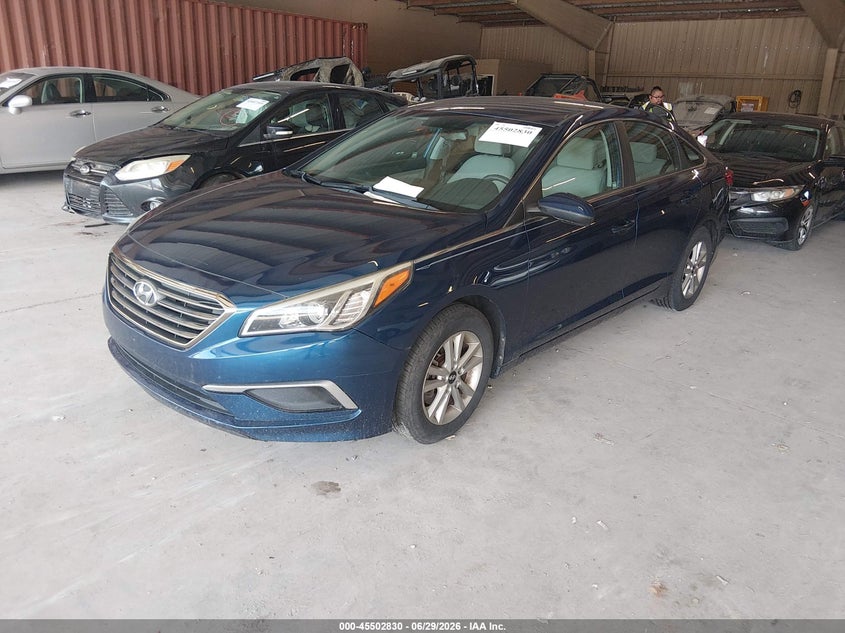 2017 Hyundai Sonata Eco 5NPE24AA4HH528220 photo 1