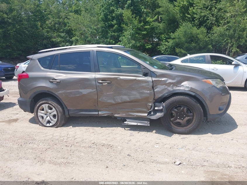 2013 TOYOTA RAV 4 SPORT UTILITY VEHICLE 2.5L I-4 DOHC, VVT, 176HP