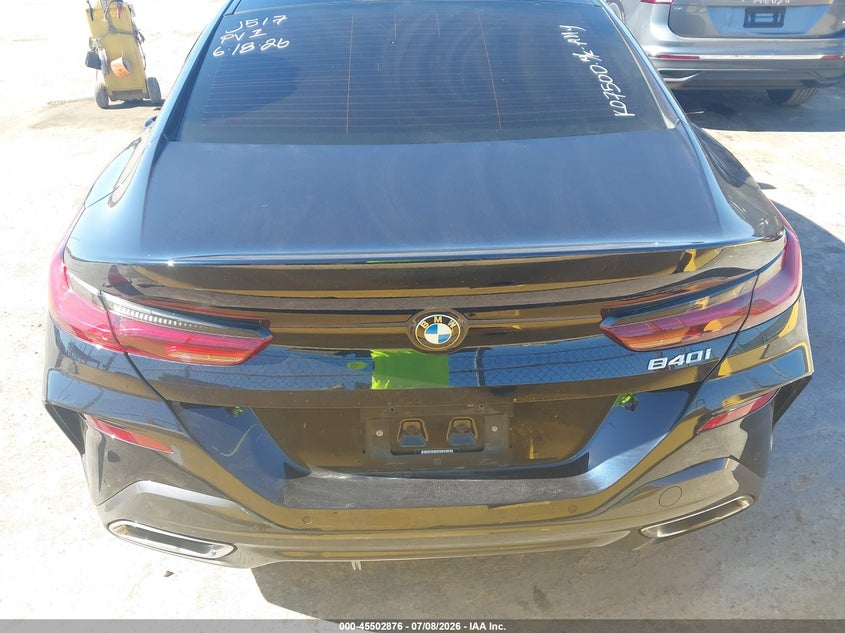 2022 BMW 840 Gran Coupe I VIN: WBAGV2C09NCK07500 Lot: 45502876